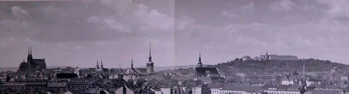 Historické Brno - panorama